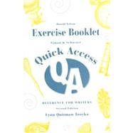 Exercise Booklet Quick Access: Reference for Writers