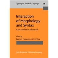 Interaction of Morphology and Syntax