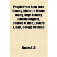 People from Bear Lake County, Idaho