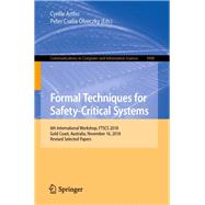 Formal Techniques for Safety-Critical Systems