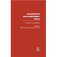Elizabethan Non-Conformist Texts
