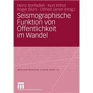 Seismographische Funktion Von Öffentlichkeit Im Wandel