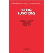 Special Functions,9780521789882