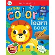 My Big Color & Learn Book: Scholastic Early Learners (Coloring Book)