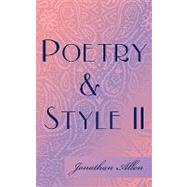 Poetry and Style II