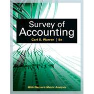 Bundle: Survey of Accounting, Loose-Leaf Version, 8th + CengageNOWv2, 1 term Printed Access Card
