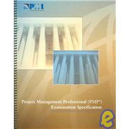 Project Management Professional Pmp Examination Specification