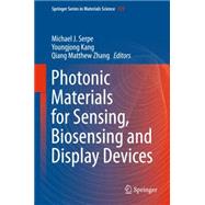 Photonic Materials for Sensing, Biosensing and Display Devices