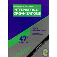 Encyclopedia of Associations: International Organizations