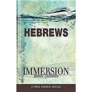 Immersion Bible Studies Hebrews