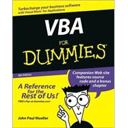 VBA For Dummies<sup>®</sup>, 4th Edition