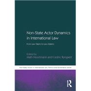 Non-State Actor Dynamics in International Law