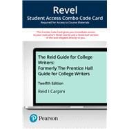 Revel for The Reid Guide for College Writers -- Combo Access Card