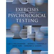 Exercises in Psychological Testing