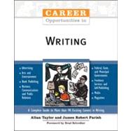 Career Opportunities In Writing