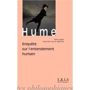 Enquete Sur L'entendement Humain
