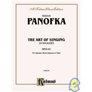 The Art of Singing, 24 Vocalises, Opus 81