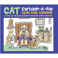 Cat Cartoon-a-day by Jonny Hawkins 2020 Calendar