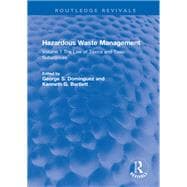 Hazardous Waste Management book cover, ISBN 9781000639902