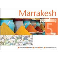 Marrakesh PopOut Map Handy pocket size pop up city map of Marrakesh