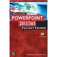 Microsoft PowerPoint 2013 Pocket Primer