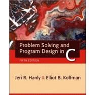 Problem Solving And Program Design in C
