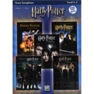 Harry Potter Instrumental Solos Movies 1-5 for Tenor Sax