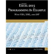 Microsoft Excel 2013 Programming by Example