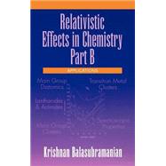Relativistic Effects in Chemistry, Applications