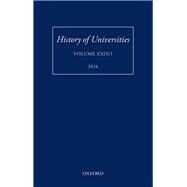 History of Universities Volume XXIX / 1