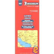 Michelin Slovenie, Croatia, Bosnie Atlas