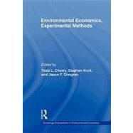 Environmental Economics, Experimental Methods