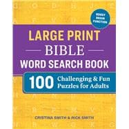 Large Print Bible Word Search Book