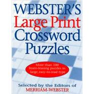Webster's Large Print Crossword Puzzles