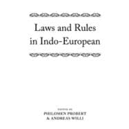 Laws and Rules in Indo-european