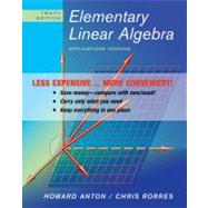 Elementary Linear Algebra with Applications, 10th Edition Binder Ready Version