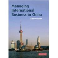 Managing International Business in China