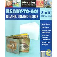 Ready-to-Go Blank Board Book 7 X 5 Rectangle