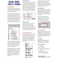 Excel 2010 Laminated Tip Card Tips and Tricks from MrExcel