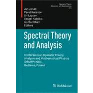 Spectral Theory and Analysis