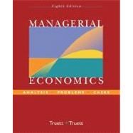 Managerial Economics: Analysis, Problems, Cases, 8th Edition