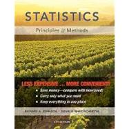 Statistics: Principles and Methods, Binder Ready Version, 6th Edition