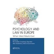 Psychology and Law in Europe