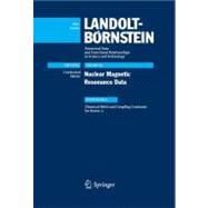 Chemical Shifts and Coupling Constants for Boron-11,9783642019937