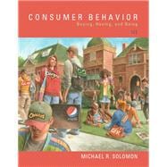 Consumer Behavior  Buying, Having, and Being,9780134129938