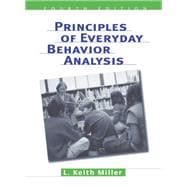 Principles of Everyday Behavior Analysis (with Printed Access Card),9780534599942