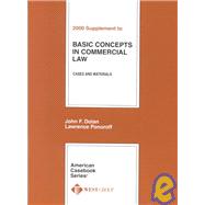 Basic Concepts in Commercial Law 2000: Cases and Materials