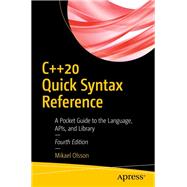 C  20 Quick Syntax Reference