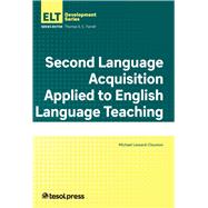 Second Language Acquisition Applied To English Language Teaching