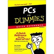 PCs For Dummies<sup>®</sup> Quick Reference, 2nd Edition